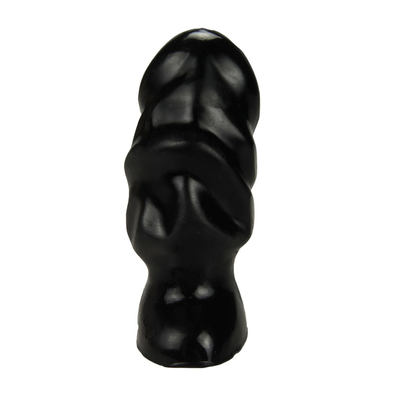 Being Fetish – TPR Dildo - 10,2 cm - Zwart-laced-up.nl