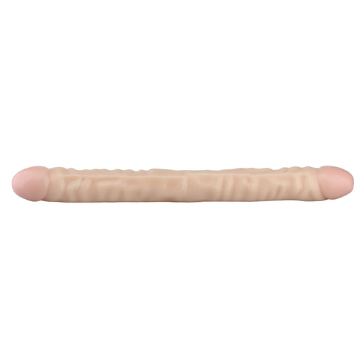 Being Fetish - PVC Double Dildo 17.3" flesh-Erotiekvoordeel.nl