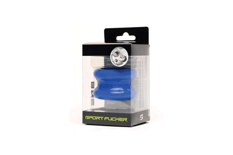 Sport Fucker - Muscle - Ball Stretcher - TPE - Blauw-Erotiekvoordeel.nl