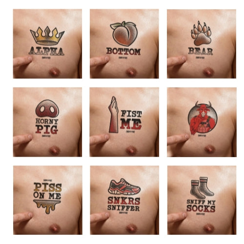 Fuck&Fist - Wear It - Tijdelijke Tattoos-Erotiekvoordeel.nl