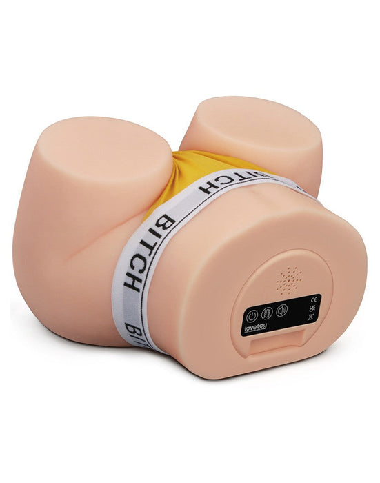 LoveToy - Streetgirls Sensation Pulse - Kathy - Vibrerende en Zuigende Masturbator - Lichte Huidskleur-Erotiekvoordeel.nl