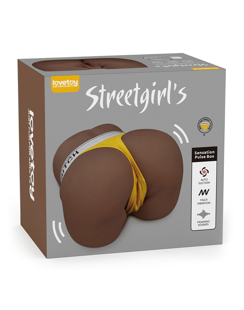LoveToy Streetgirls Kathy - Zuigmasturbator - Vibratie TPE-Laced-up.nl