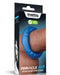 LoveToy - Pinnacle Pro - Ridge Bump Ball Stretcher Cockring - Blauw-Erotiekvoordeel.nl