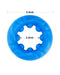LoveToy - Pinnacle Pro - Ridge Bump Ball Stretcher Cockring - Blauw-Erotiekvoordeel.nl