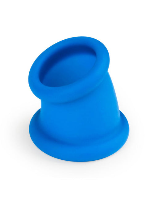 LoveToy - Pinnacle Pro - Tapered Squeeze Cockring - Blauw-Erotiekvoordeel.nl