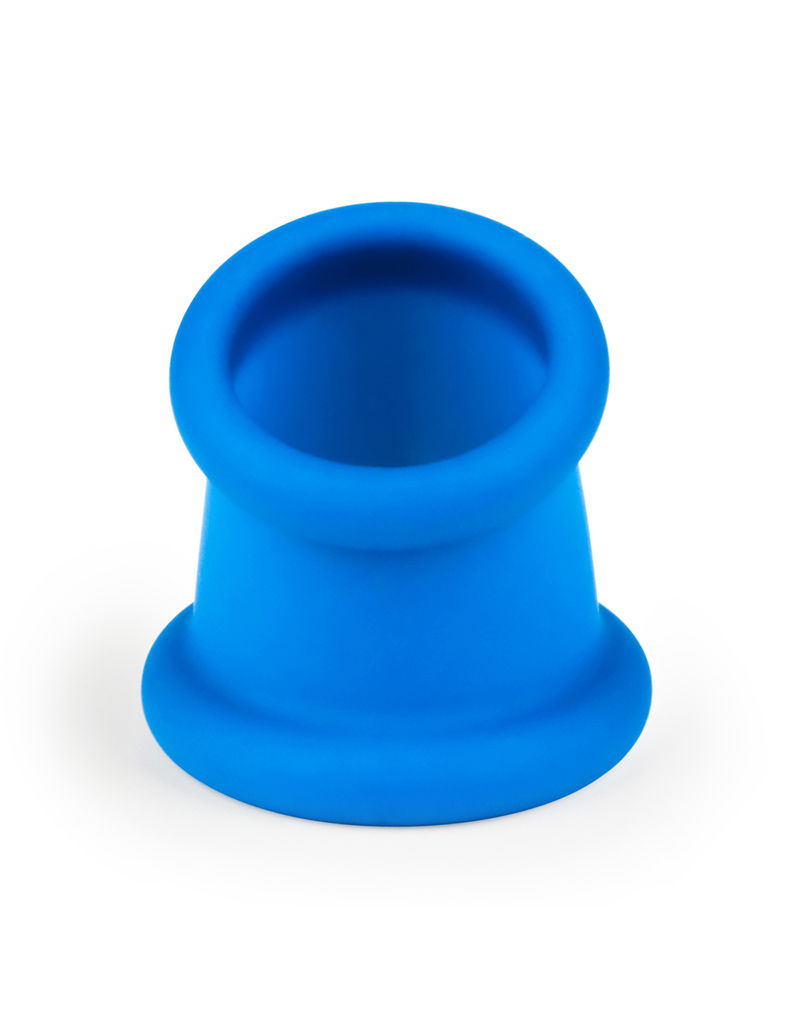 LoveToy - Pinnacle Pro - Tapered Squeeze Cockring - Blauw-laced-up.nl
