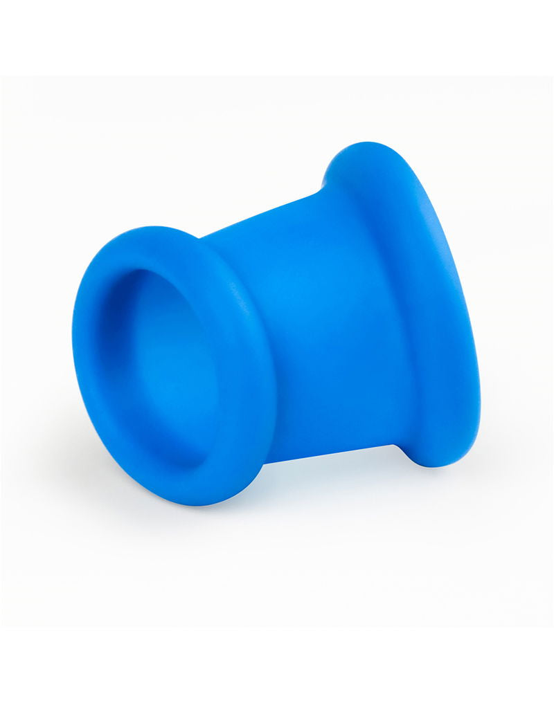 LoveToy - Pinnacle Pro - Tapered Squeeze Cockring - Blauw-laced-up.nl