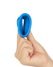 LoveToy - Pinnacle Pro - Tapered Squeeze Cockring - Blauw-laced-up.nl