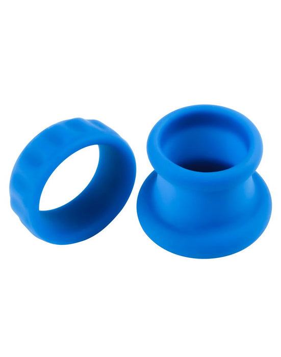 LoveToy - Pinnacle Pro - Twin Flex Stretcher Cockring - Blauw-laced-up.nl