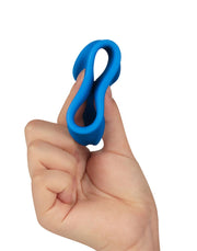 LoveToy - Pinnacle Pro - Trio Grip Enhancer Cockring - Blauw-laced-up.nl