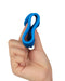 LoveToy - Pinnacle Pro - Trio Grip Enhancer Cockring - Blauw-Erotiekvoordeel.nl