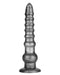 LoveToy - Vibrax Slider - Lange Vibrerende Anaal Dildo - 32 cm - Zilver-laced-up.nl
