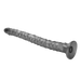 LoveToy - Vibrax Slider - Lange Vibrerende Anaal Dildo - 40,5 cm - Zilver-laced-up.nl