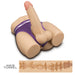 LoveToy - Streetgirl's 14 Masturbator met Buigbare Dildo - Beige-Erotiekvoordeel.nl