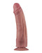 LoveToy - Power Cock - 26,5 cm - Vibrerende Dildo - Dual Density - Lichte Huidskleur-Erotiekvoordeel.nl