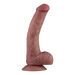LoveToy - Power Cock - 23 cm - Vibrerende Dildo - Dual Density - Lichte Huidskleur-Erotiekvoordeel.nl