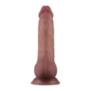 LoveToy - Power Cock - 21,5 cm - Vibrerende Dildo - Dual Density - Lichte Huidskleur-laced-up.nl