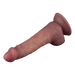LoveToy - Power Cock - 21,5 cm - Vibrerende Dildo - Dual Density - Lichte Huidskleur-Erotiekvoordeel.nl