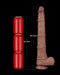 LoveToy - Nature Cock - Dubbellaags Buigbare Dildo met Aders - 40 cm-Erotiekvoordeel.nl