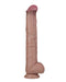 LoveToy - Nature Cock - Dubbellaags Buigbare XXL Dildo - 37,5 cm-Erotiekvoordeel.nl