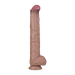 LoveToy - Nature Cock - Dubbellaags Buigbare XXL Dildo - 37,5 cm-Erotiekvoordeel.nl