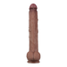 LoveToy - Nature Cock - Dubbellaags Buigbare XXL Dildo - 37,5 cm-Erotiekvoordeel.nl