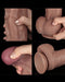 LoveToy - Nature Cock - Dubbellaags Buigbare XXL Dildo - 37,5 cm-Erotiekvoordeel.nl