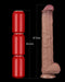 LoveToy - Nature Cock - Dubbellaags Buigbare XXL Dildo - 37,5 cm-Erotiekvoordeel.nl