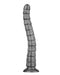LoveToy - Vibrax Slider - Lange Vibrerende Anaal Dildo - 35 cm - Zilver-laced-up.nl