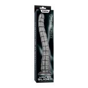 LoveToy - Vibrax Slider - Lange Vibrerende Anaal Dildo - 35 cm - Zilver-laced-up.nl