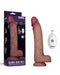 LoveToy - Sliding Skin Vibrerende Dildo Pro II - Met Afstandsbediening - 25 cm - Lichte Huidskleur-Erotiekvoordeel.nl
