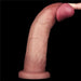LoveToy - Sliding Skin Vibrerende Dildo Pro II - Met Afstandsbediening - 23 cm - Lichte Huidskleur-Erotiekvoordeel.nl