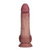 LoveToy - Sliding Skin Vibrerende Dildo Pro II - Met Afstandsbediening - 20 cm - Lichte Huidskleur-Erotiekvoordeel.nl