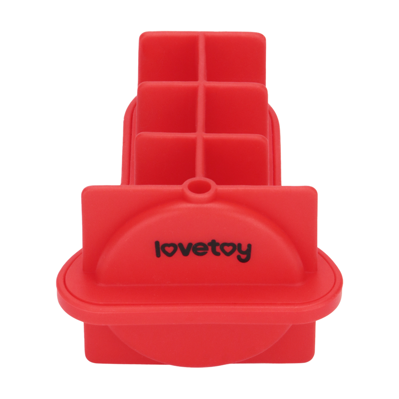 LoveToy - Siliconen IJsblokjesvorm - Mini Penis-laced-up.nl