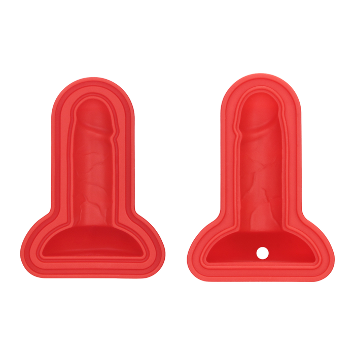 LoveToy - Siliconen IJsblokjesvorm - Mini Penis-Erotiekvoordeel.nl