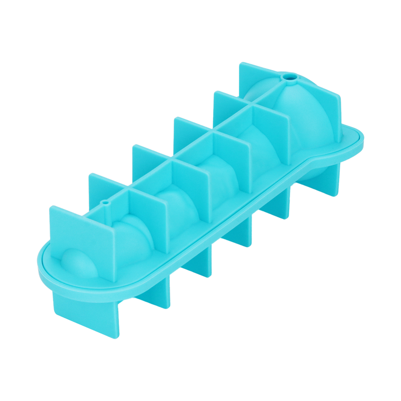 LoveToy - Siliconen IJsblokjesvorm - Realistische Penis - Blauw-laced-up.nl
