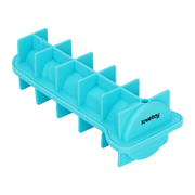 LoveToy - Siliconen IJsblokjesvorm - Realistische Penis - Blauw-laced-up.nl