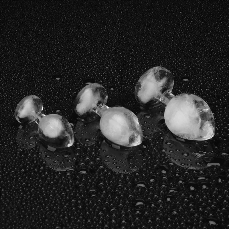 LoveToy - Siliconen IJsblokjesvorm - Buttplug Set - Lila-laced-up.nl