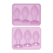 LoveToy - Siliconen IJsblokjesvorm - Buttplug Set - Lila-Erotiekvoordeel.nl