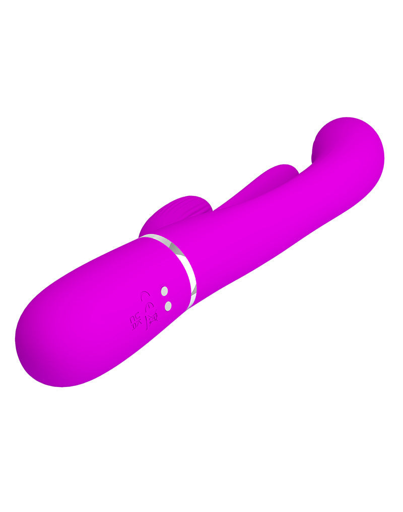 Pretty Love - Shania - Kloppende Rabbit Vibrator - Dieproze-laced-up.nl