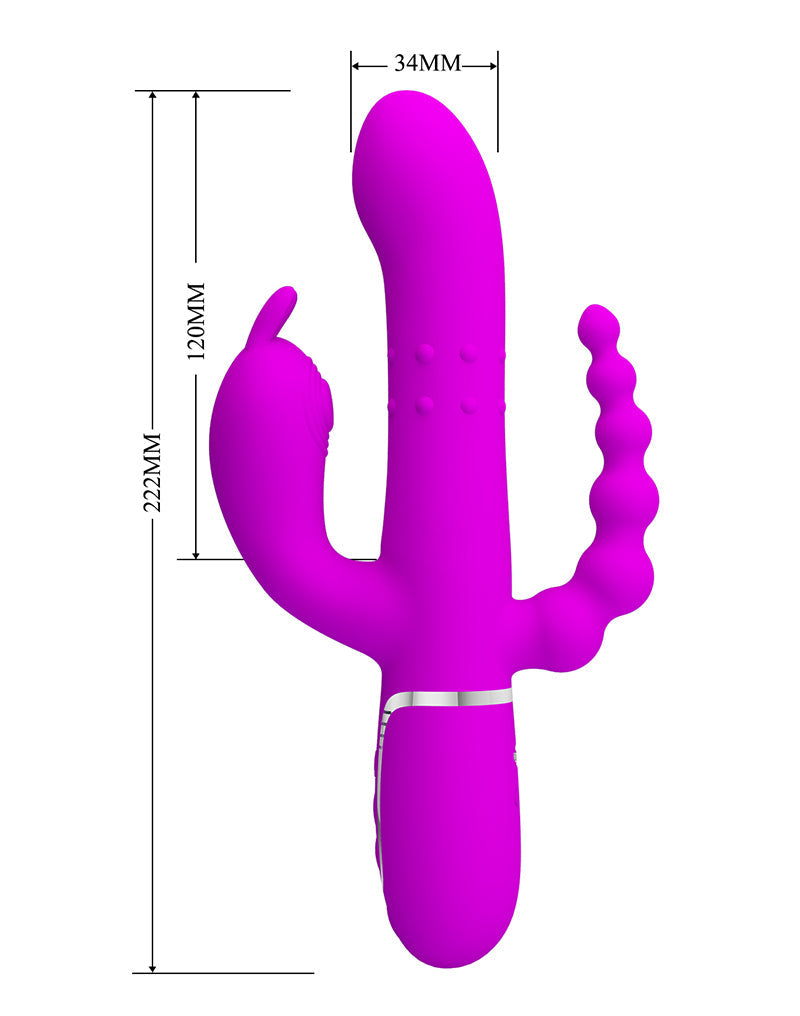 Pretty Love - Cammy - Triple Vibrator - Dieproze-laced-up.nl