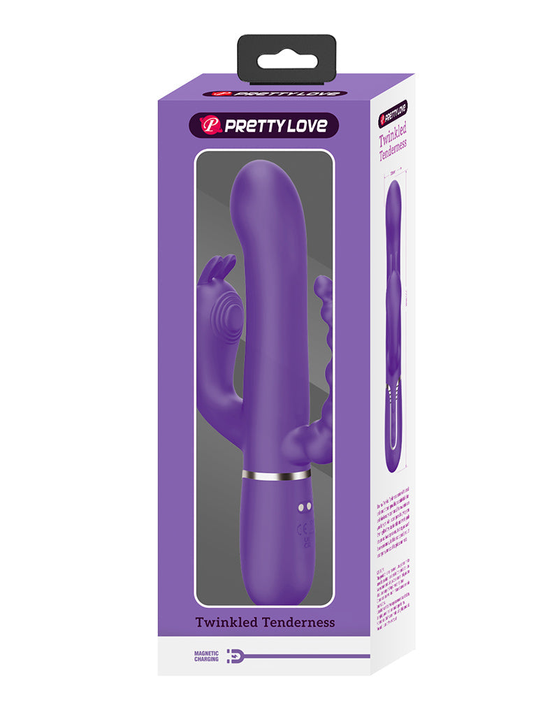 Pretty Love - Cammy - Triple Vibrator - Paars-laced-up.nl
