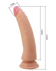 Pretty Love - Kable - Sliding Skin Realistische Dildo - 21 cm - Lichte Huidskleur-laced-up.nl