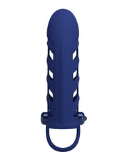 Pretty Love - Altaf - Vibrerende Penis Sleeve - Donkerblauw-laced-up.nl