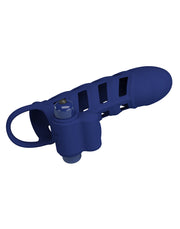 Pretty Love - Altaf - Vibrerende Penis Sleeve - Donkerblauw-laced-up.nl