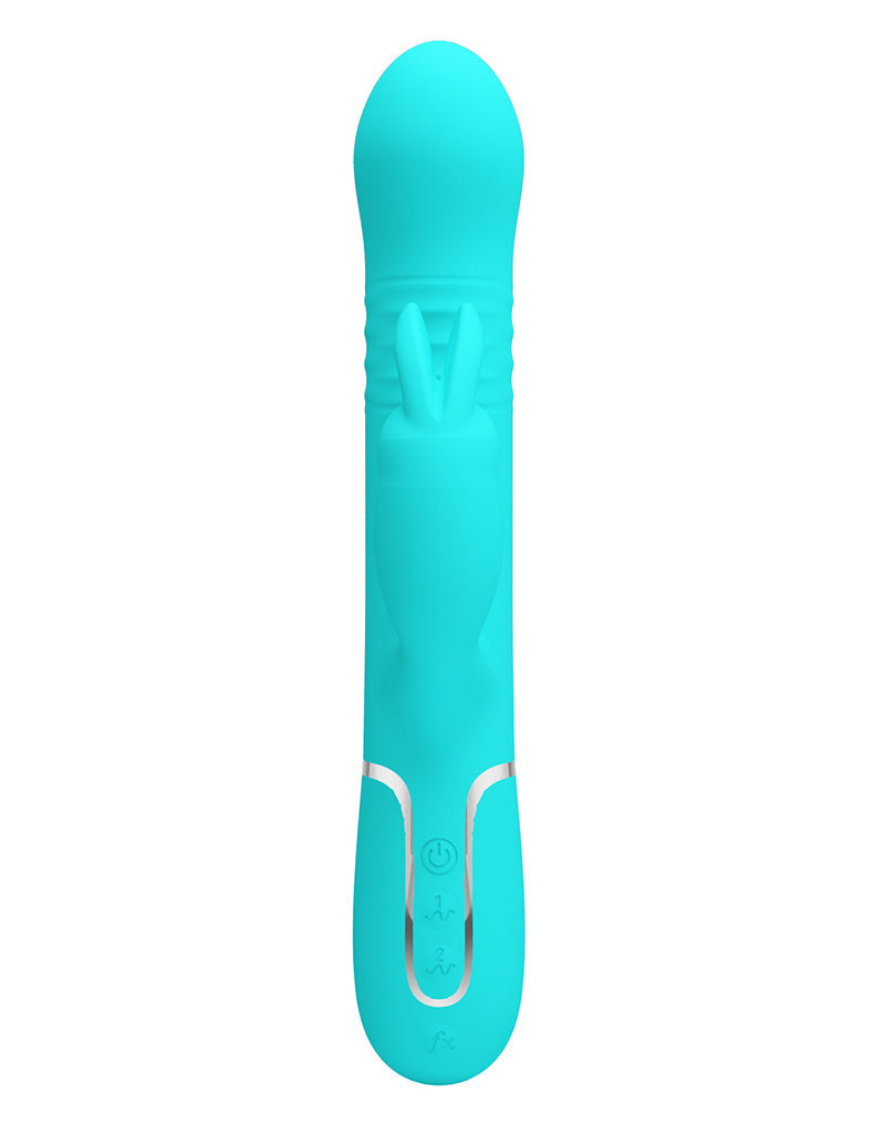 Pretty Love - Coale - Rabbit Vibrator - Turquoise-laced-up.nl