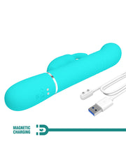 Pretty Love - Coale - Rabbit Vibrator - Turquoise-laced-up.nl