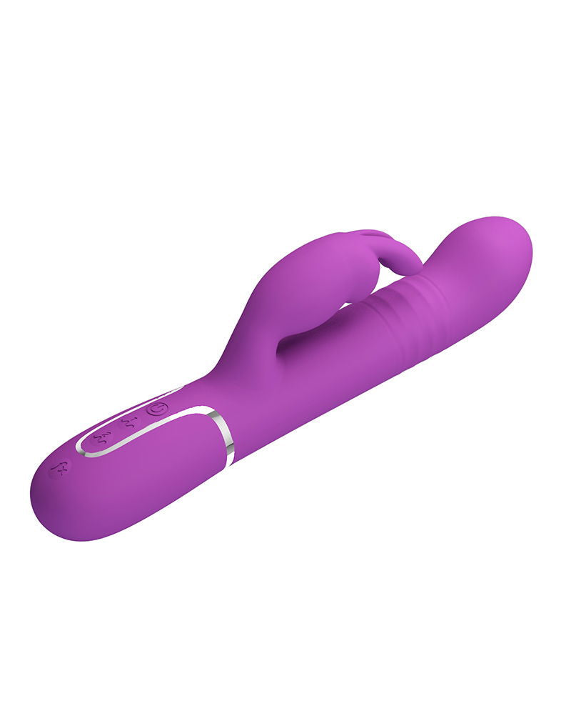 Pretty Love - Coale - Rabbit Vibrator - Paars-laced-up.nl