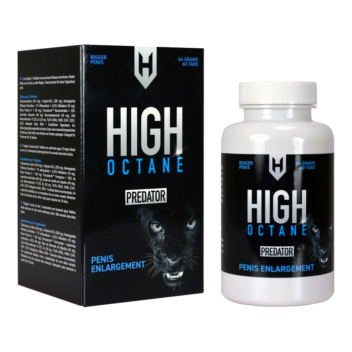 Morningstar - High Octane - Predator - Penisvergroting - 60 tabletten
