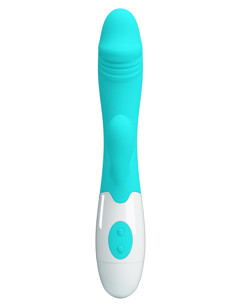 Pretty Love - Snappy - G-Spot Rabbit Vibrator - Turquoise-laced-up.nl